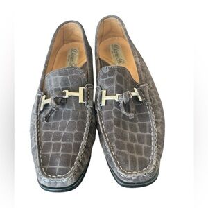 DIANE B. Milano Sued Driving Loafers EU Size 37 US Size 7
